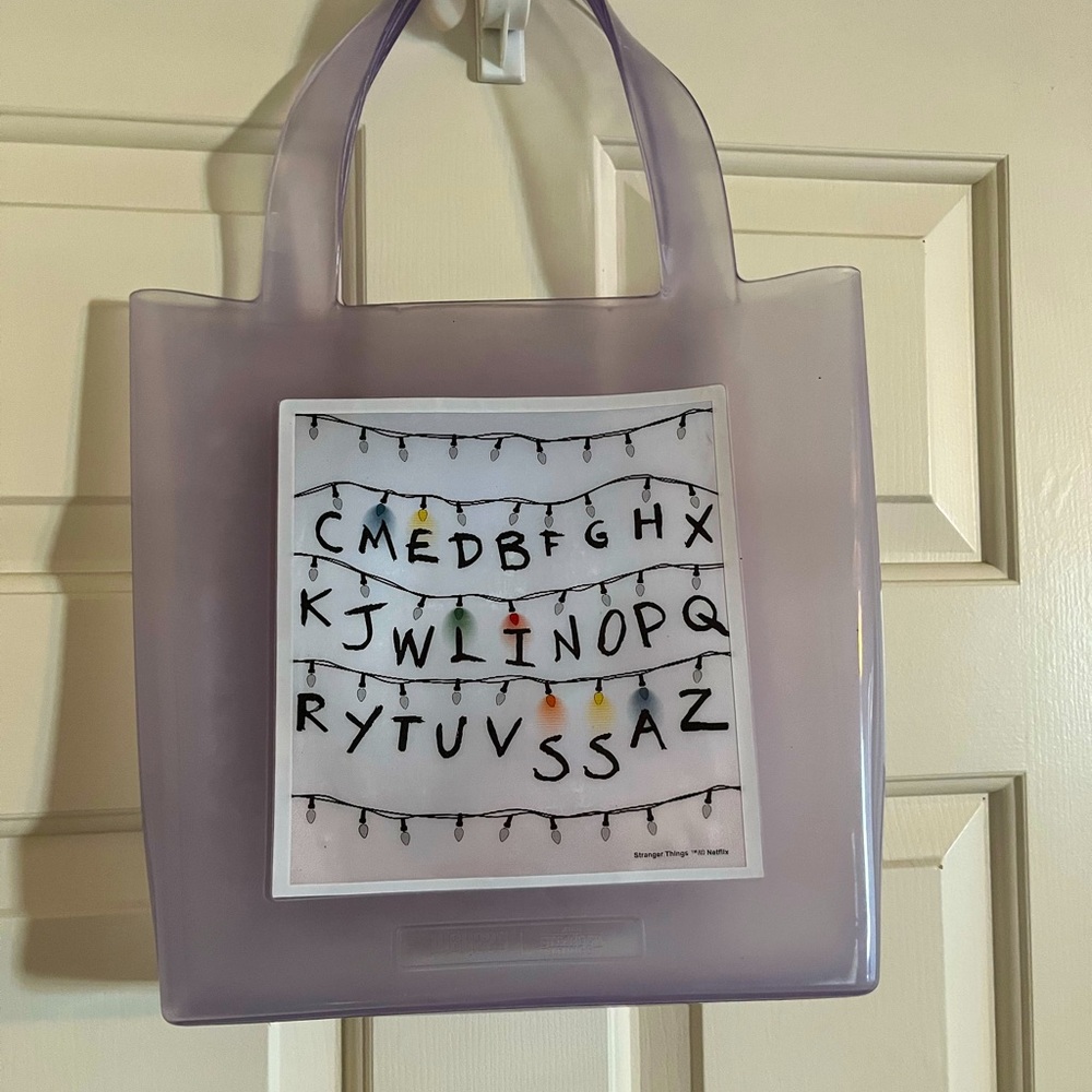 ☀️Clear Plastic Melissa Stranger Things Original Brand New